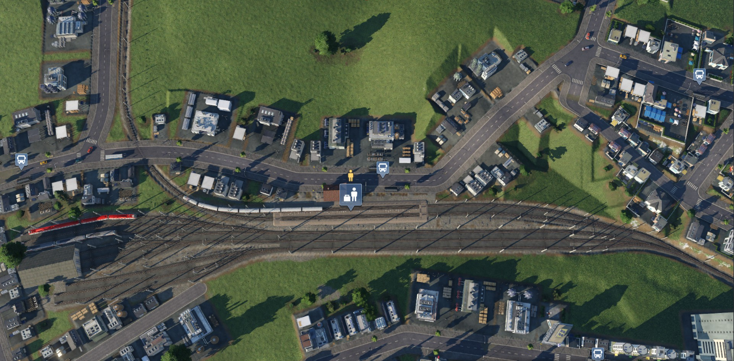 Der neue Abschnitt St. Pölten Alpenbahnhof