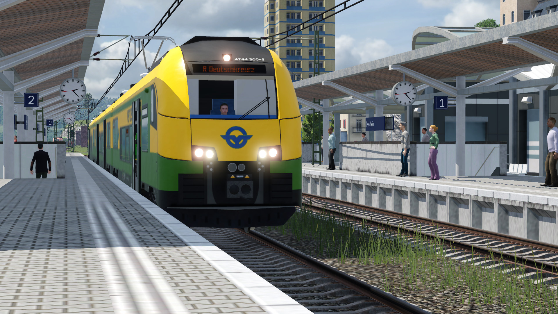 Desiro ML in GySev Lackierug