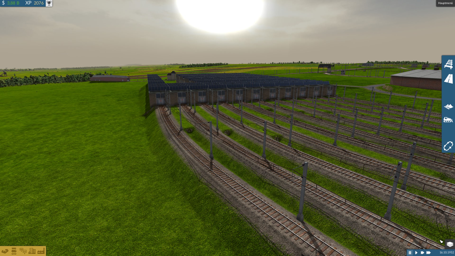 Wartung der Landesbahn