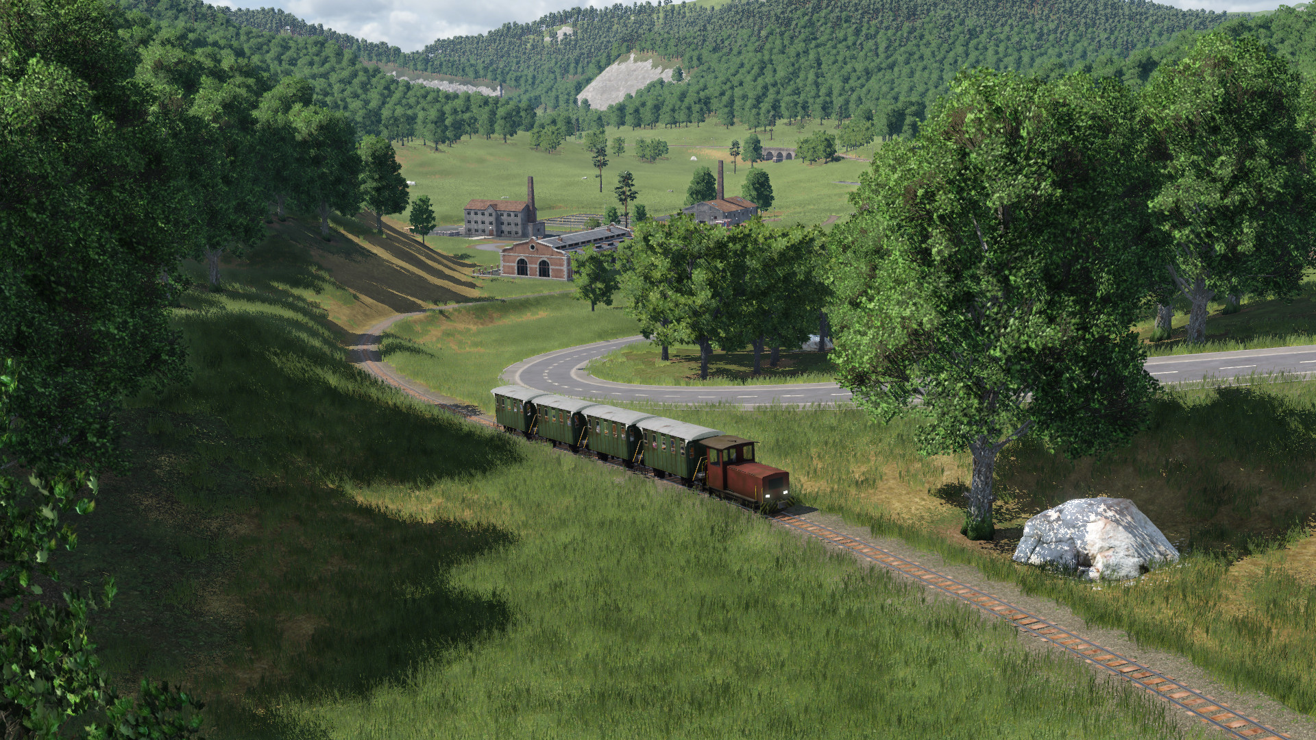 Werkbahn als Touristenattraktion
