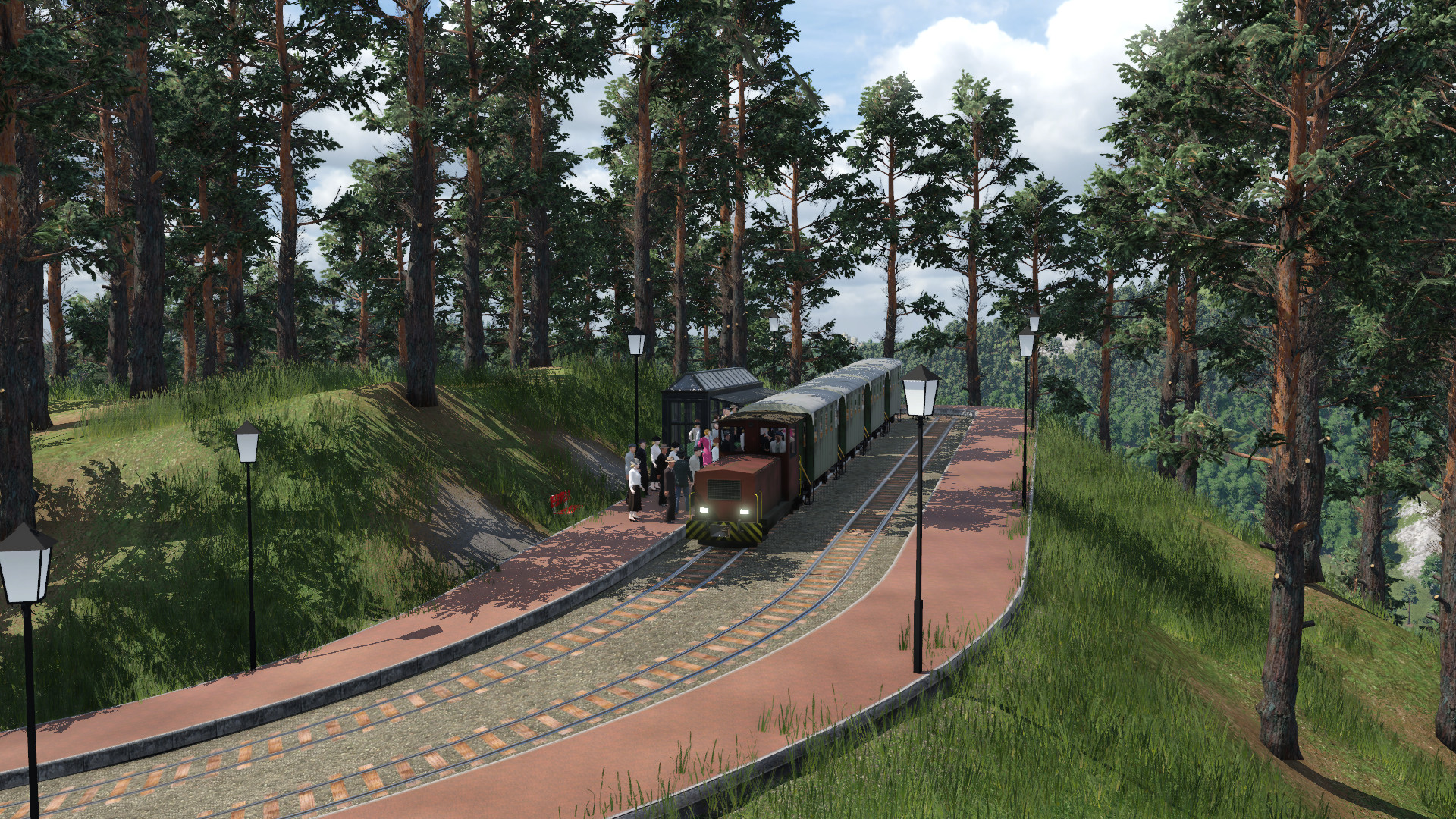 Werkbahn als Touristenattraktion