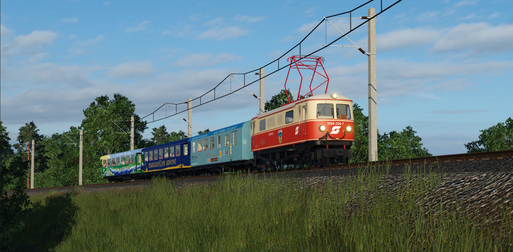 Am Morgen die 1099.006 (Kirchberg/Pielach) in Schwadorf