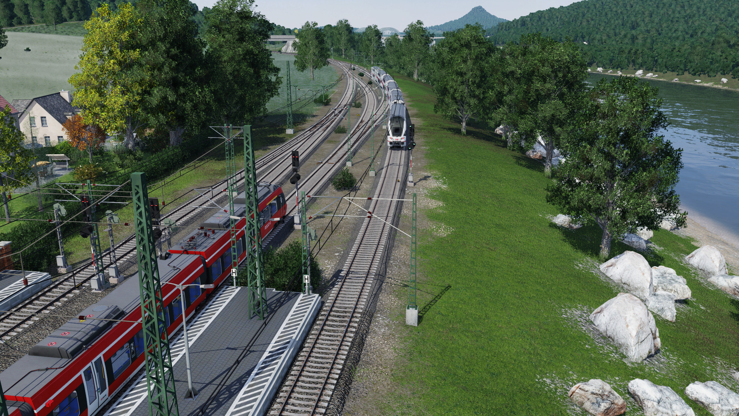 Fernverkehr überholt