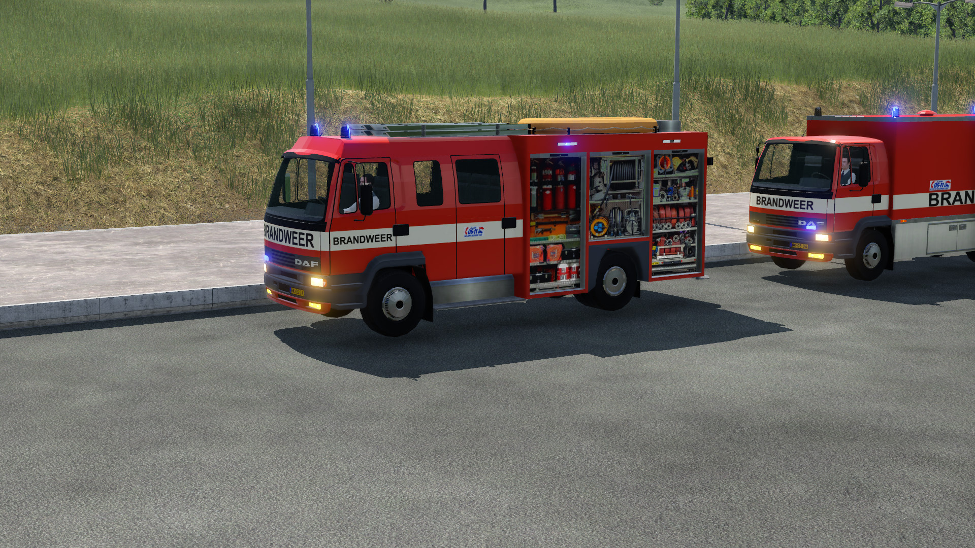 Fire trucks WIP