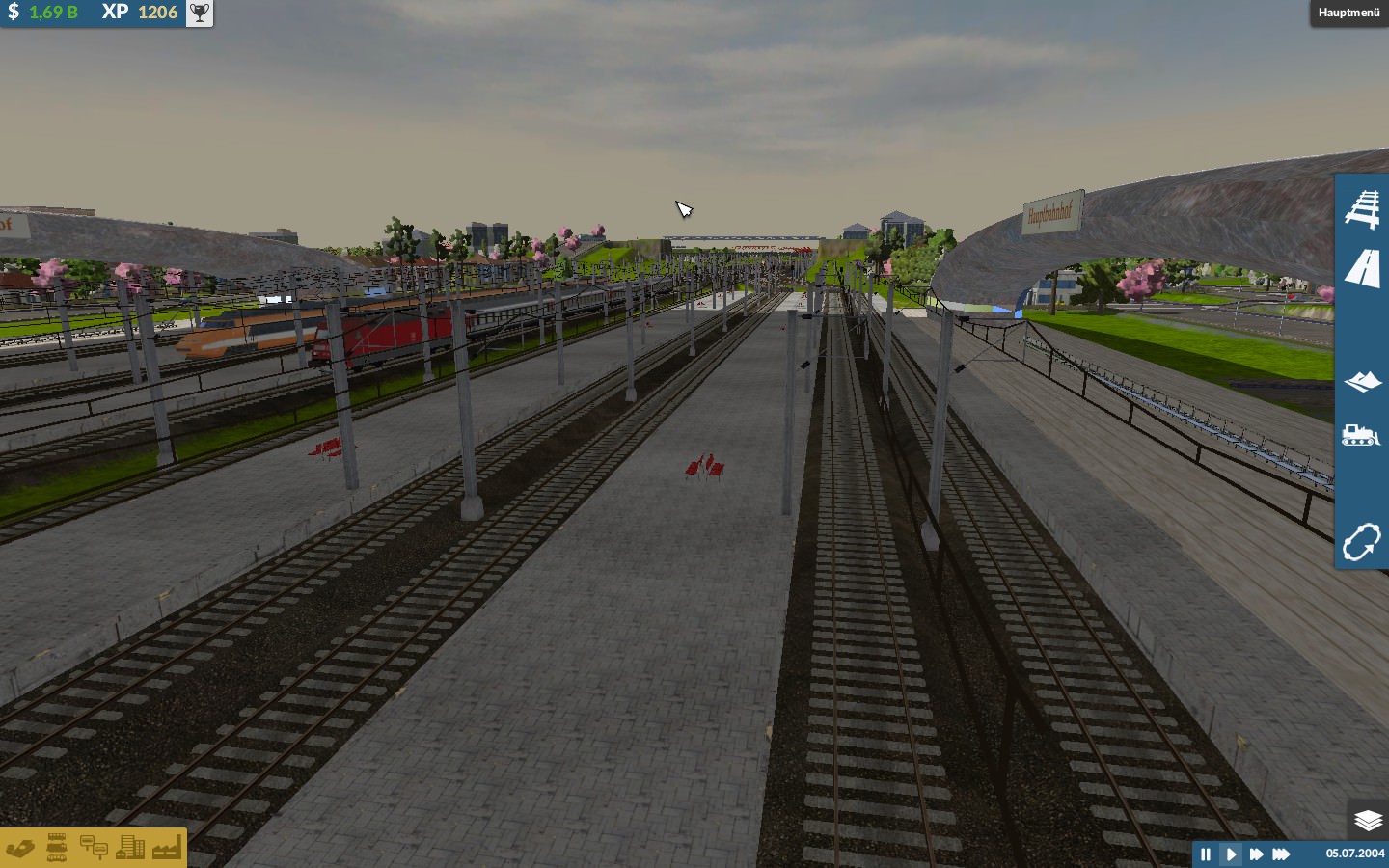 Warten auf den RE nach Biebern (Endschütz Hbf)