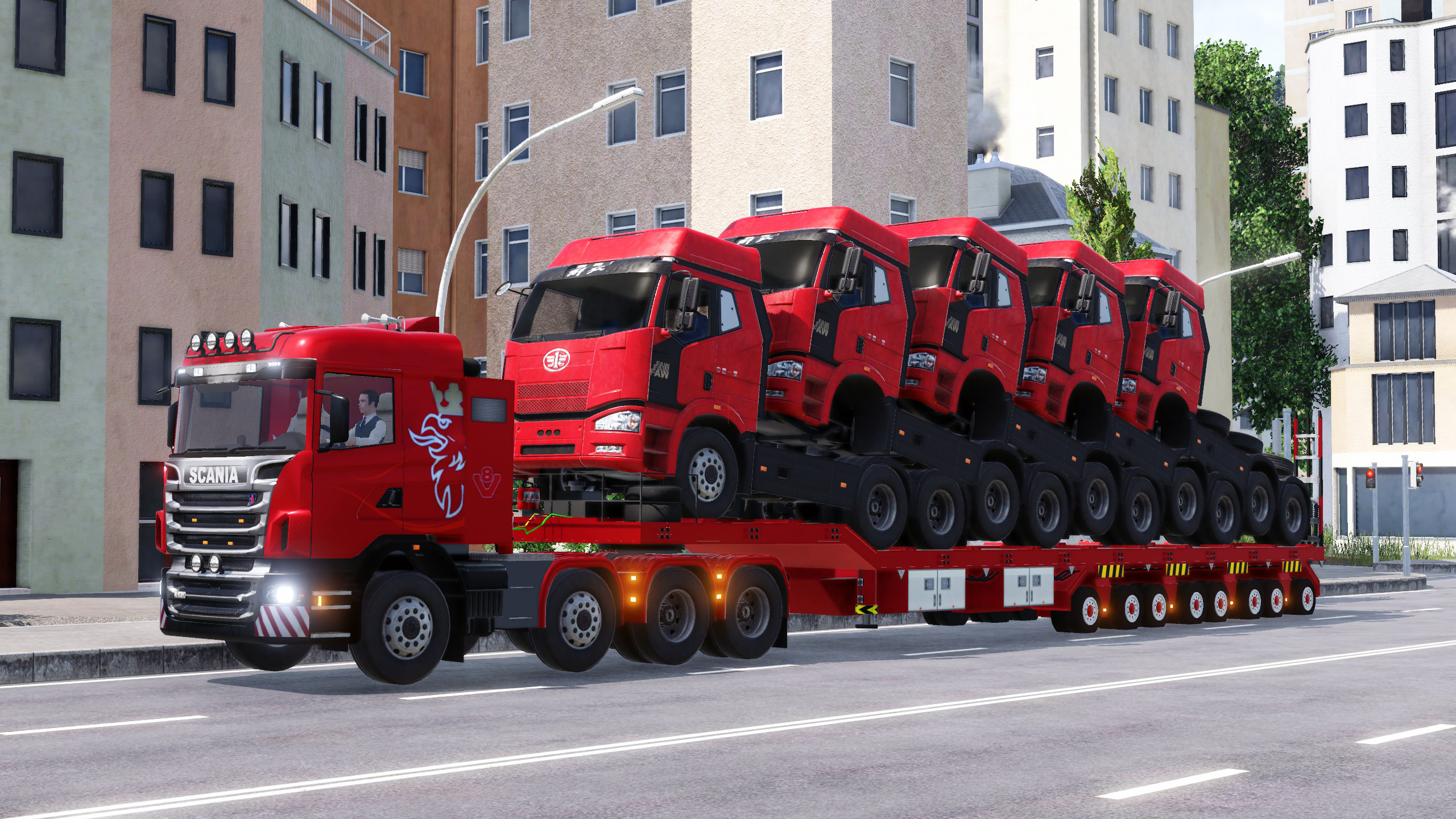 Go to truck 4S shop~