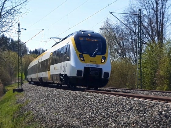 Trainspotting zwischen Nürtingen und Bempflingen