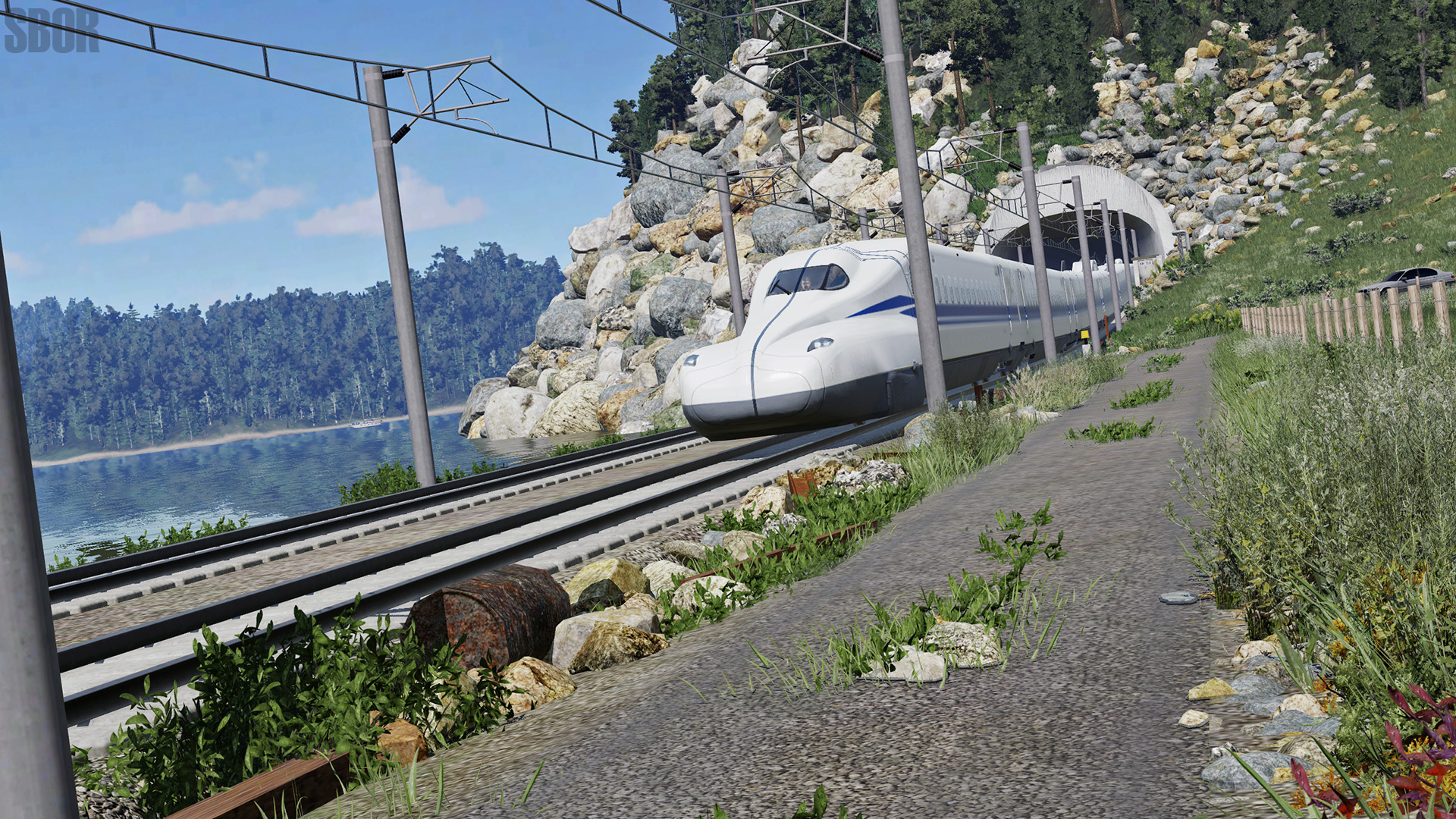 [TpF1] High speed mountain route
