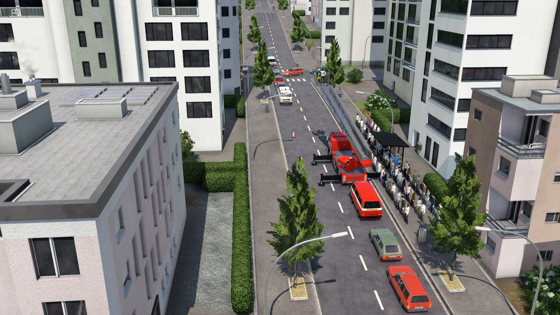 Drive animation for ladder wagen: Image 14 rotating