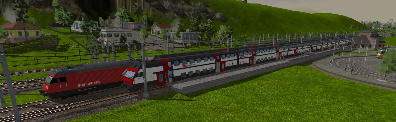 Platform voll ausgenutzt
