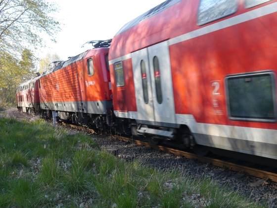 Trainspotting RE 83 Lübeck HBF