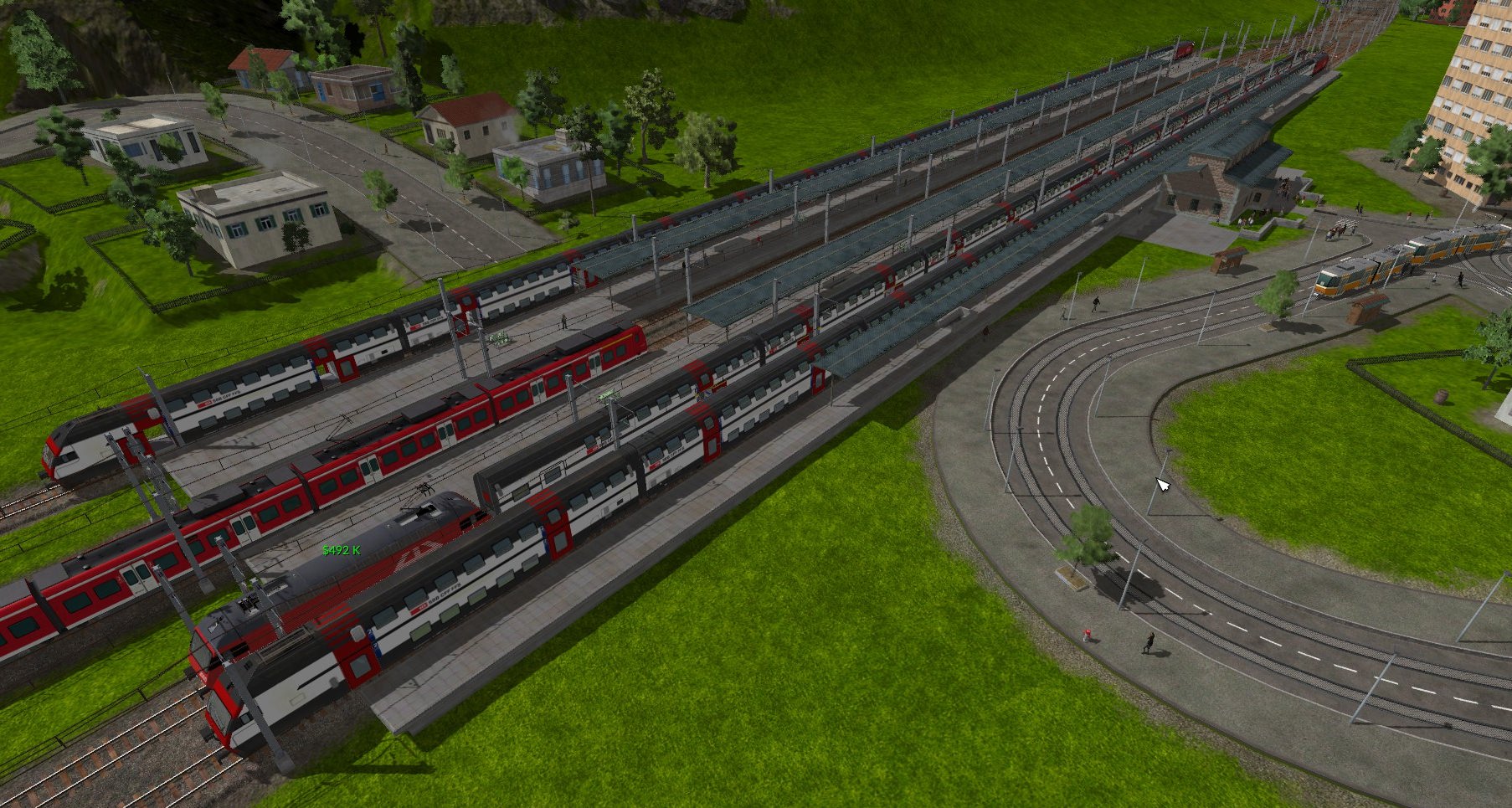Rush hour in Büssow