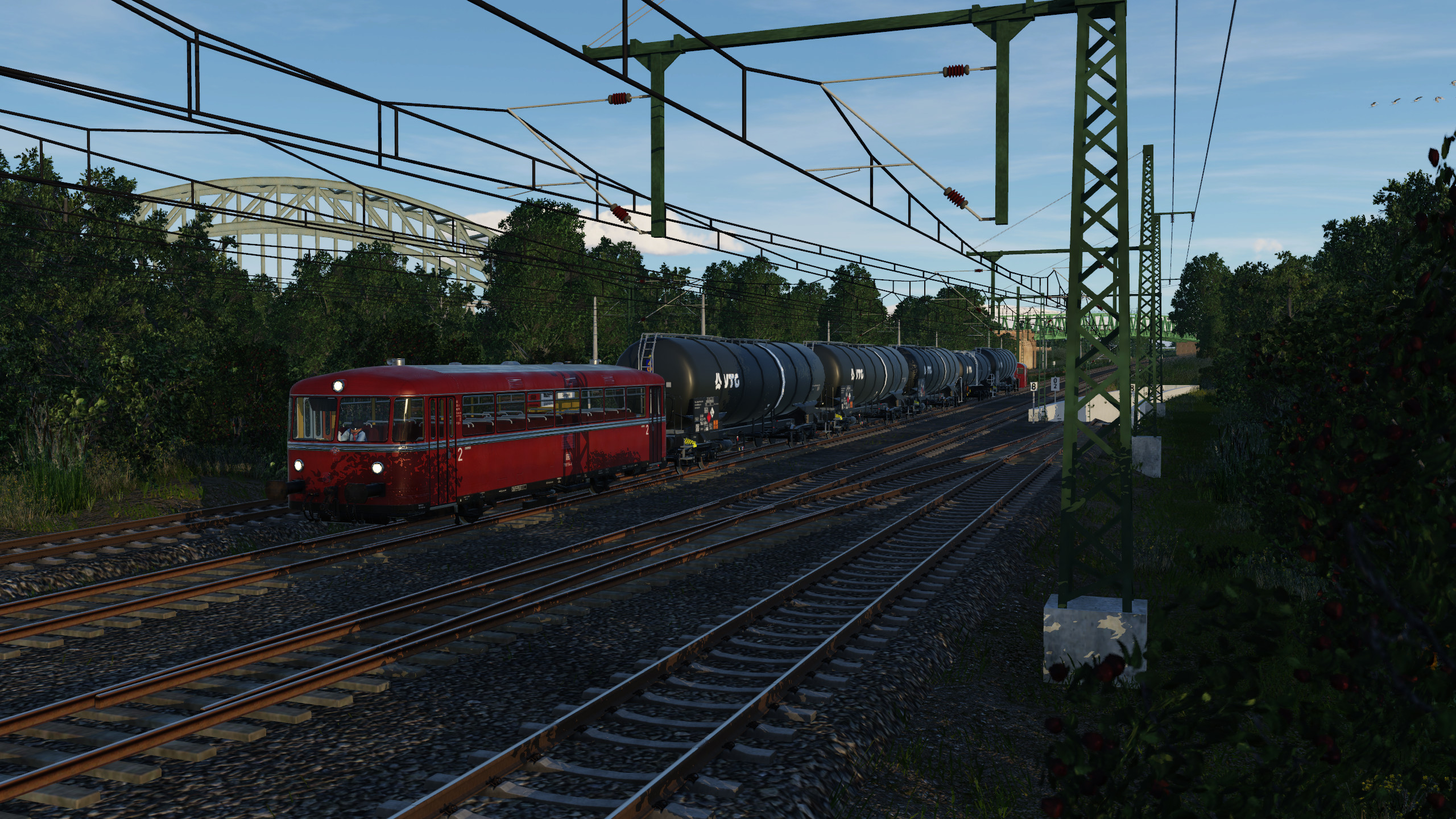 798 mit Übergabezug