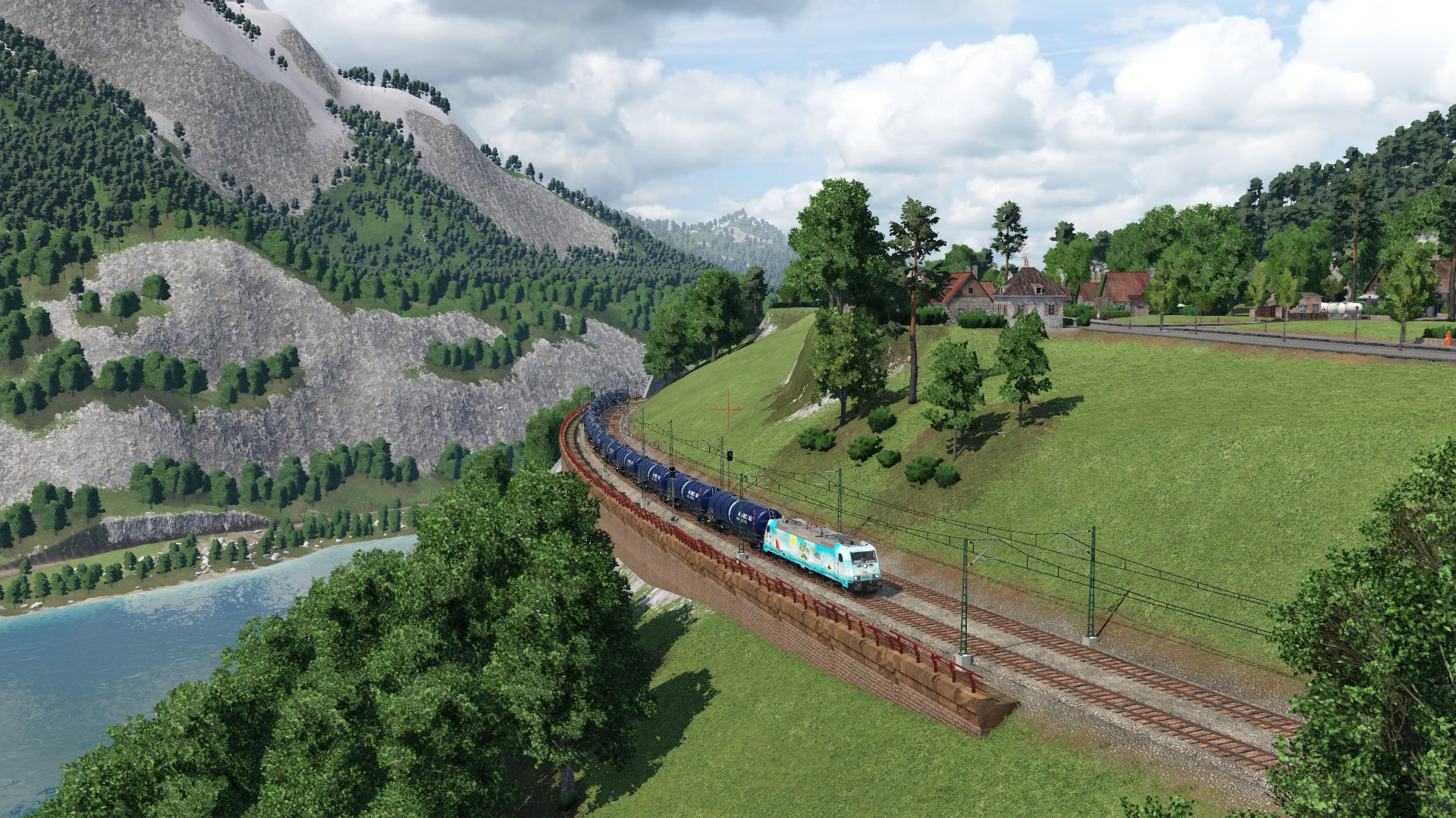 HSL 186 364 mit Wascosa Kesseln unterhalb von Saint-Die.