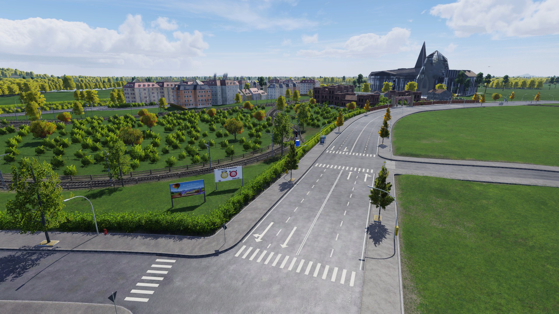 Wendeschleife am Leopoldplatz
