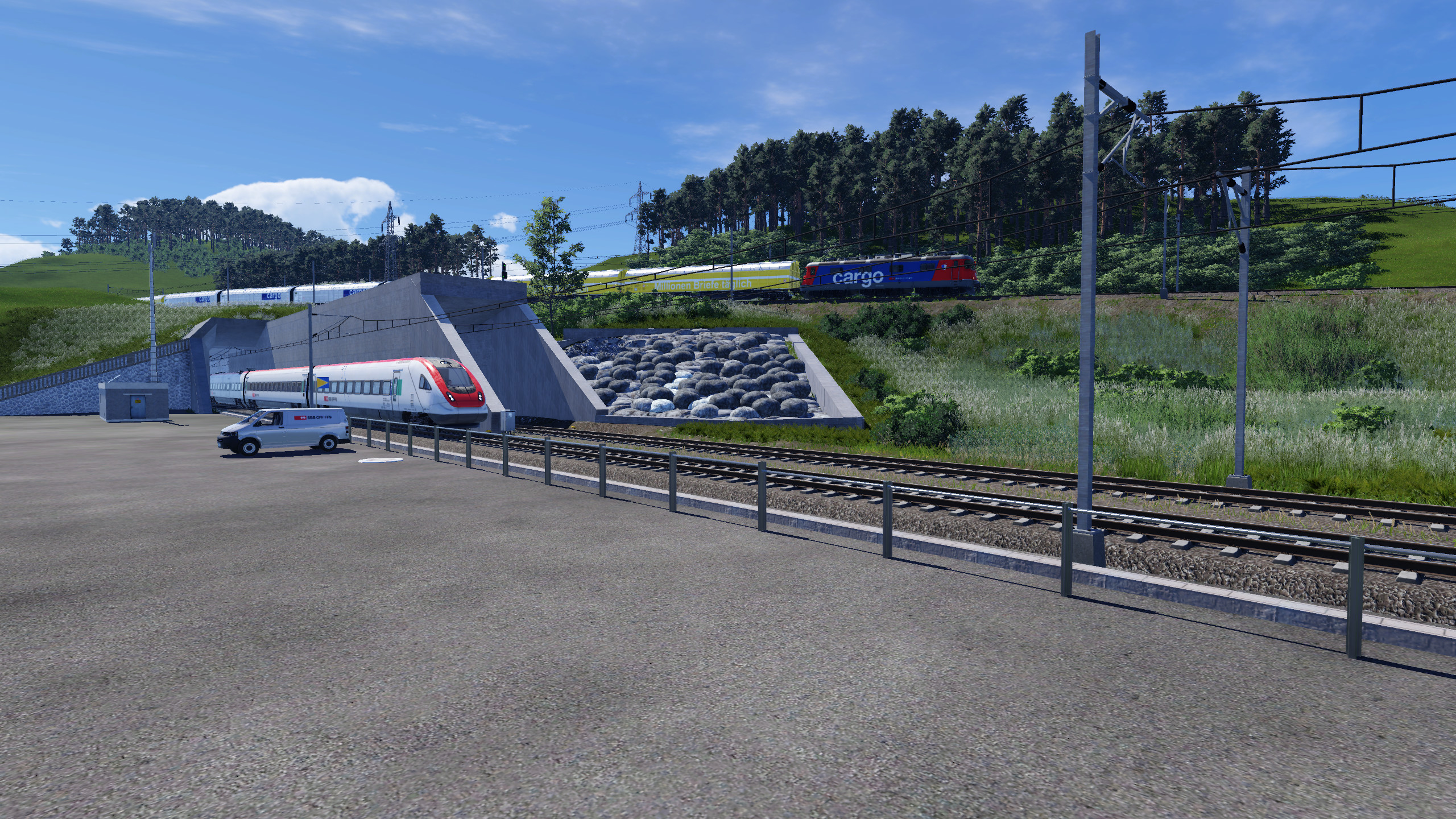 RABDe 500 am Nordportal