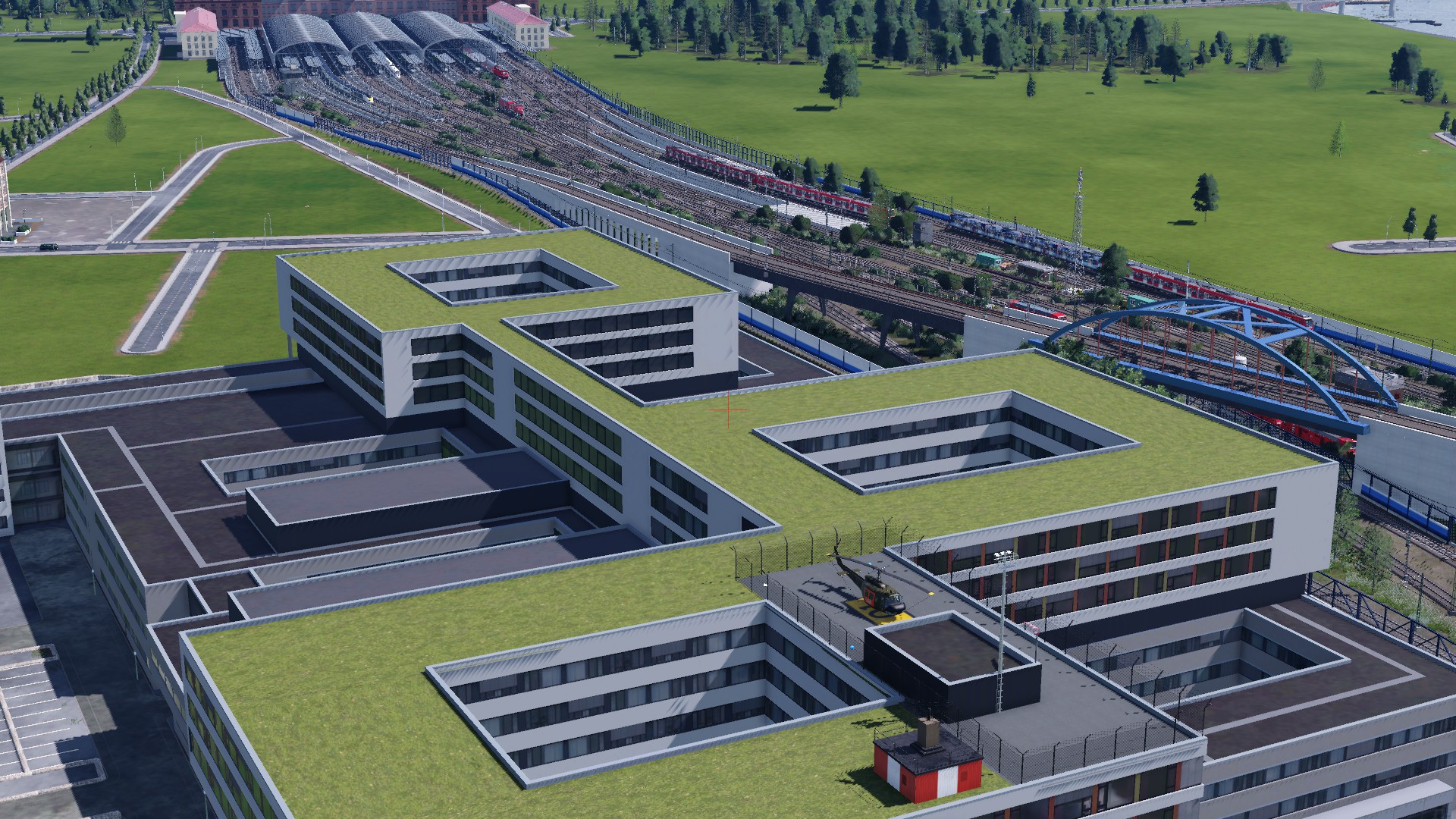 WIP - Umsicht vom Uniklinikum