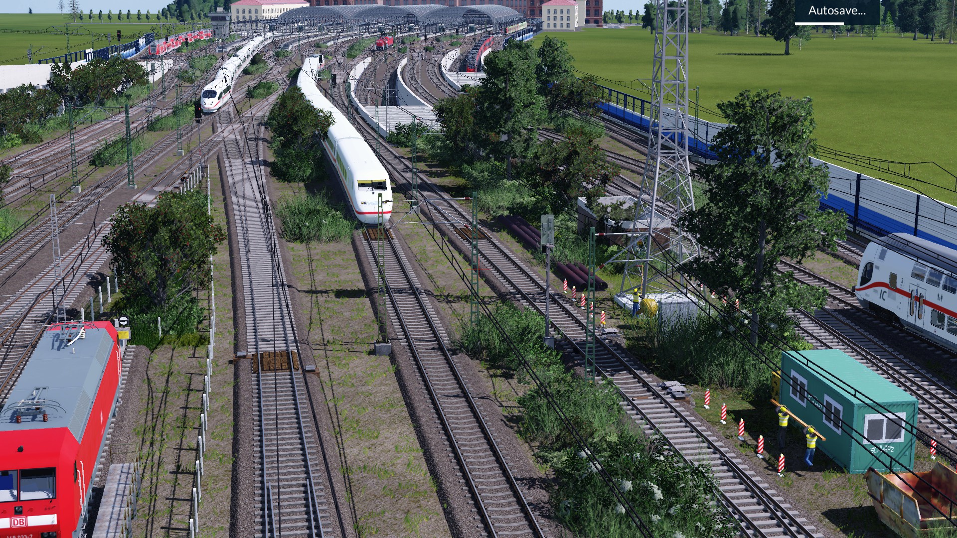 WIP - Gleisvorfeld des Hbf's nach dem Facelift