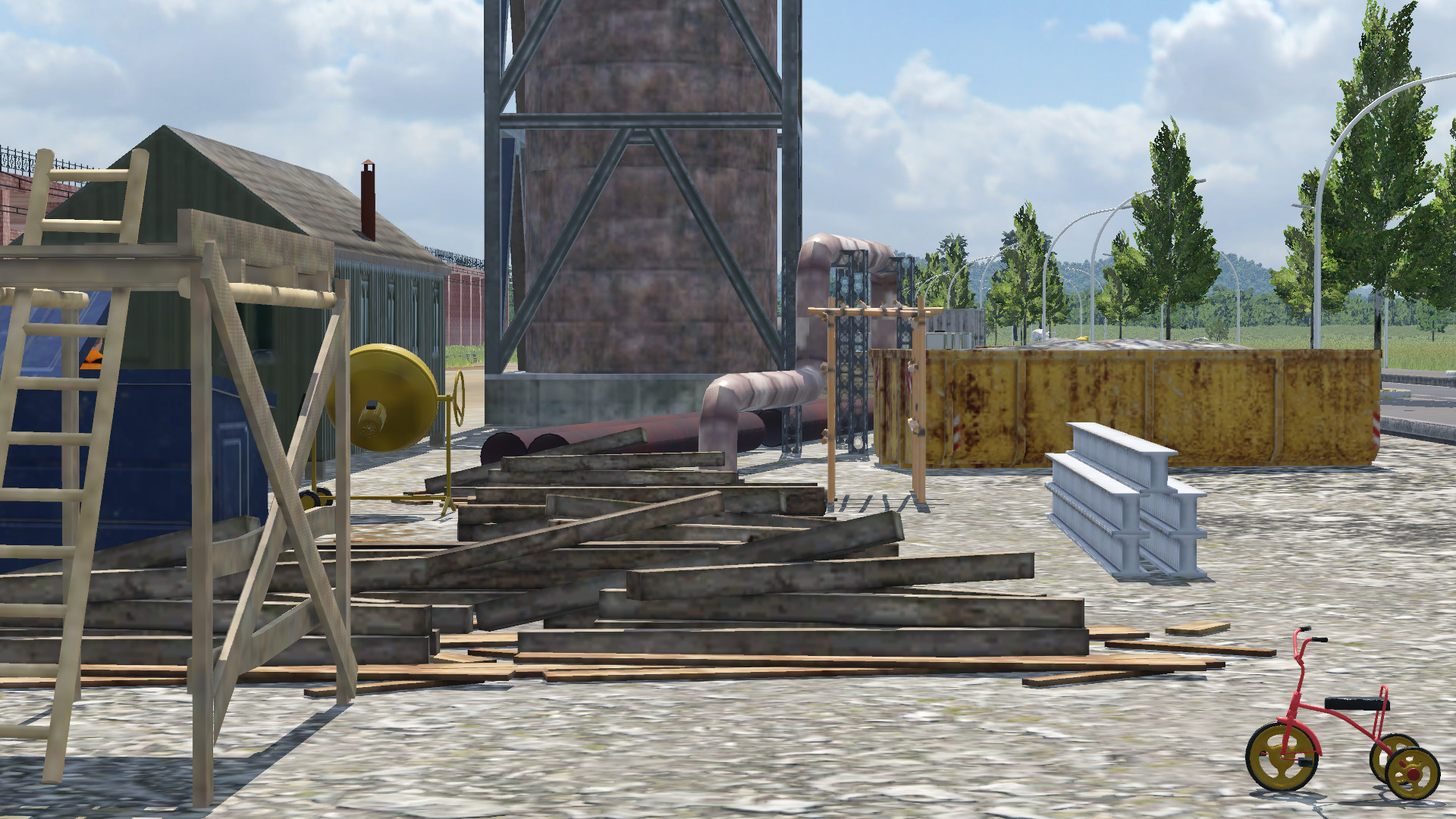 Ein Schrottplatz oder was auch immer das sein soll