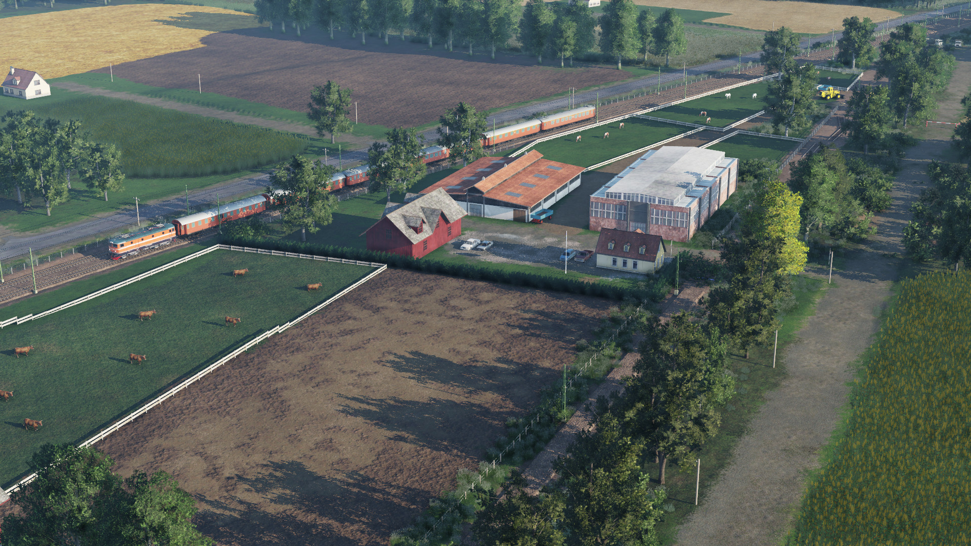 i wonder if the people at this stable think its positive or negative where the new track is