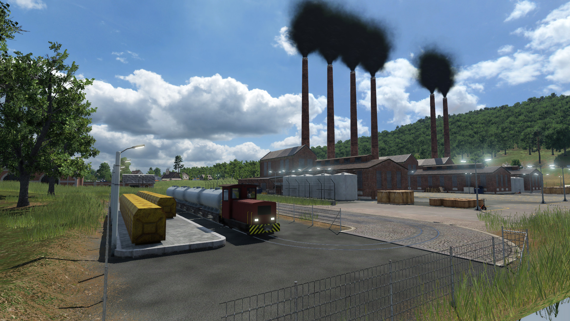 Mit 40t Treibstoff durch die  Stadt. Uiuiui!