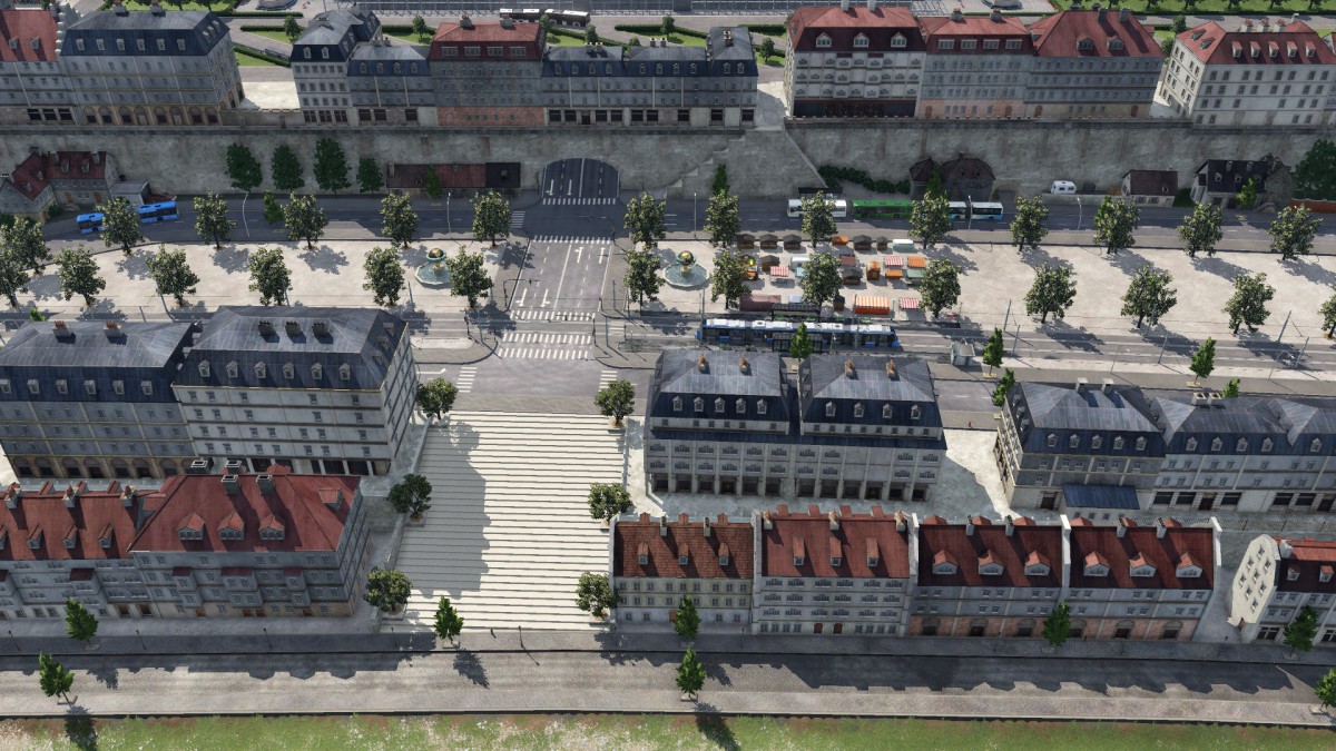 Baustand des 2. Altstadtgebietes in Freifeld
