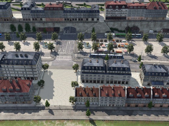 Baustand des 2. Altstadtgebietes in Freifeld