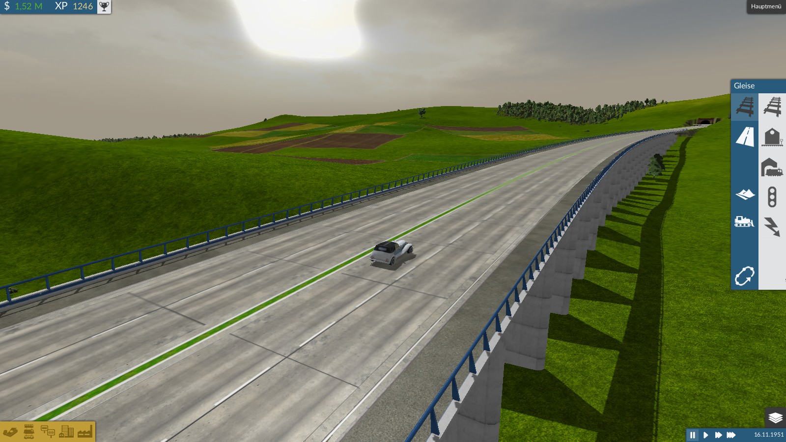 Die neue Autobahnbrücke