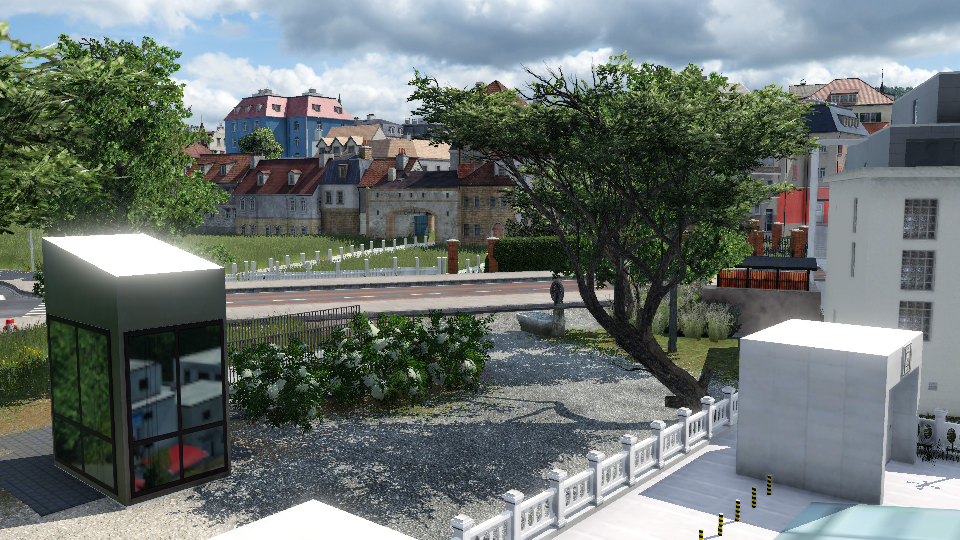 Barrierefreier Zugang zum Parking und Bahnhofsunterführung