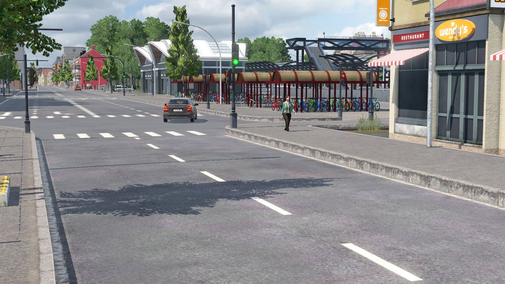 Ulsheim Bahnhofsvorplatz