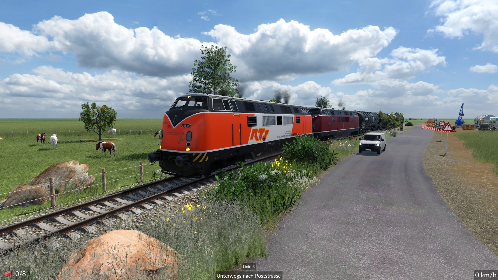 Neue Karte ! Update 1 : Der Start in die neue Map und kleiner Schönbau Bereich fertig !