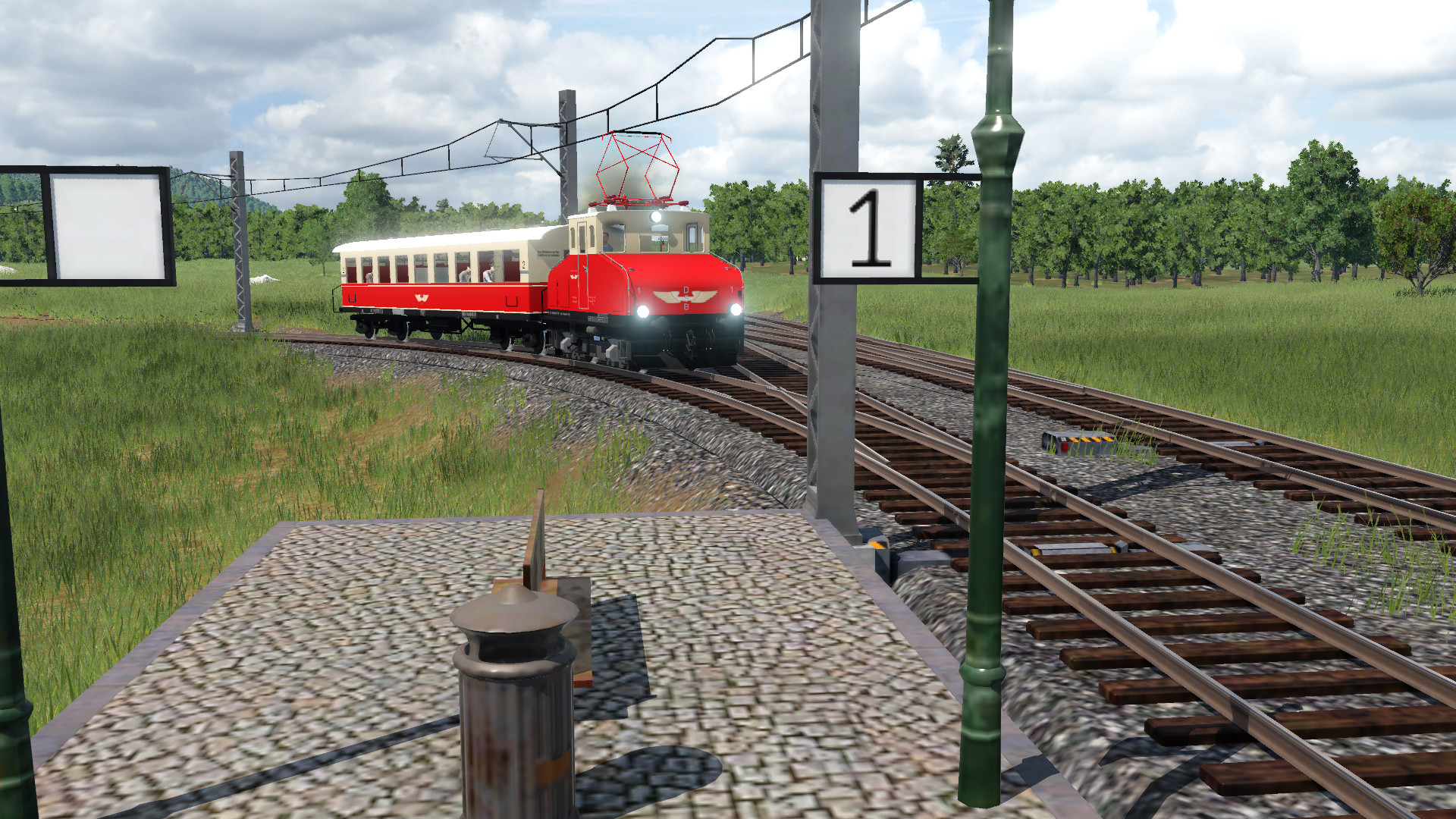 Elektrischer Testbetrieb