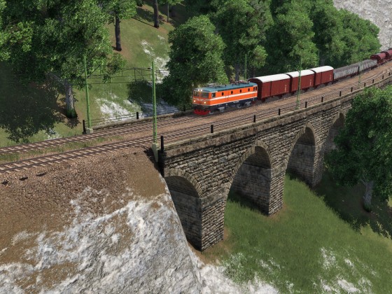 Mixed Freight in the mountains