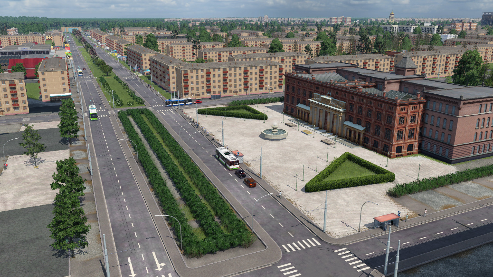 Sewerodonezk,Ukraine. Trolleybus Stadt)