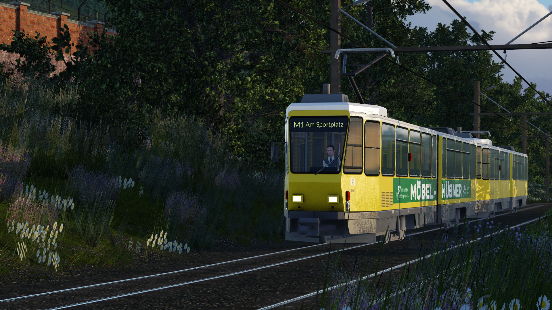 Wenn die KT4D nicht mehr Fahren, dann halt Virtuell (Morgens)