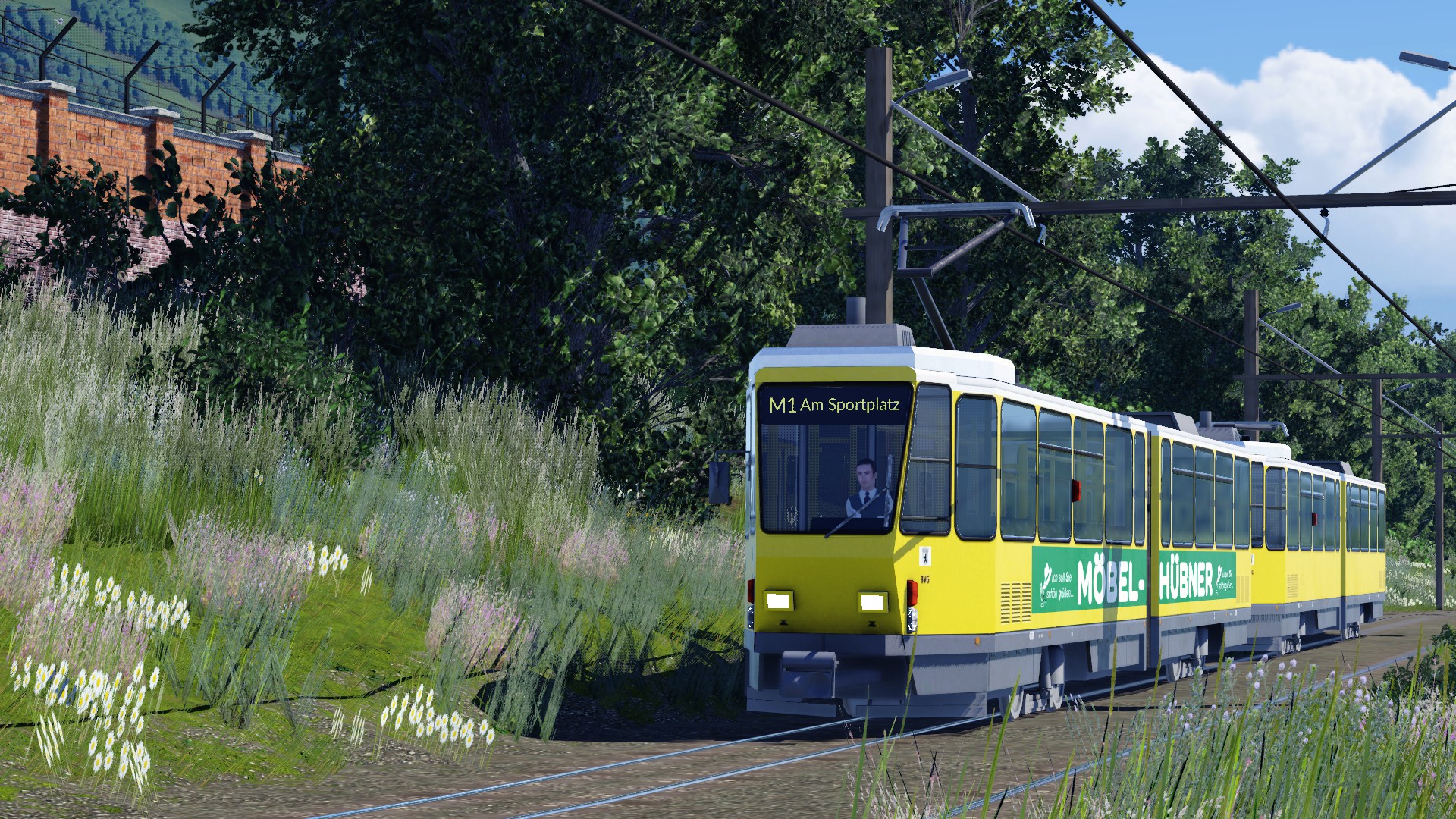 Wenn die KT4D nicht mehr Fahren, dann halt Virtuell (Mittags)