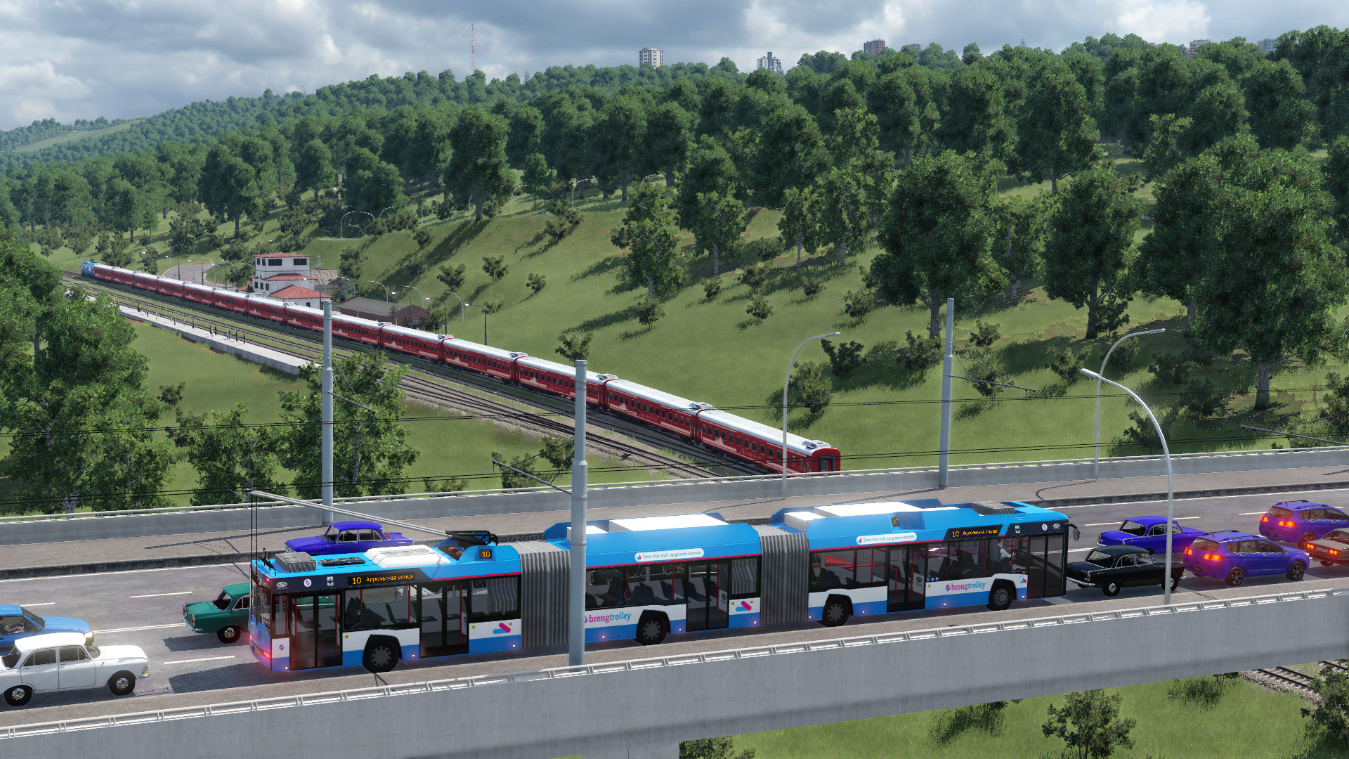 Zug nach Moskau...