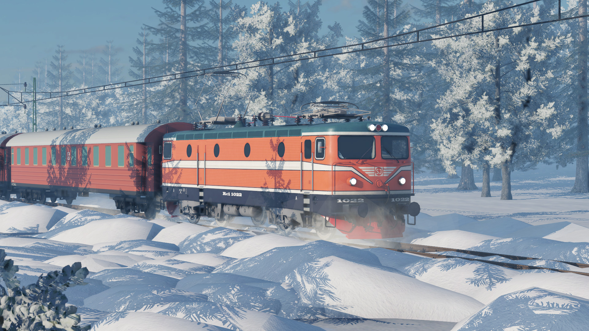 snow in sweden