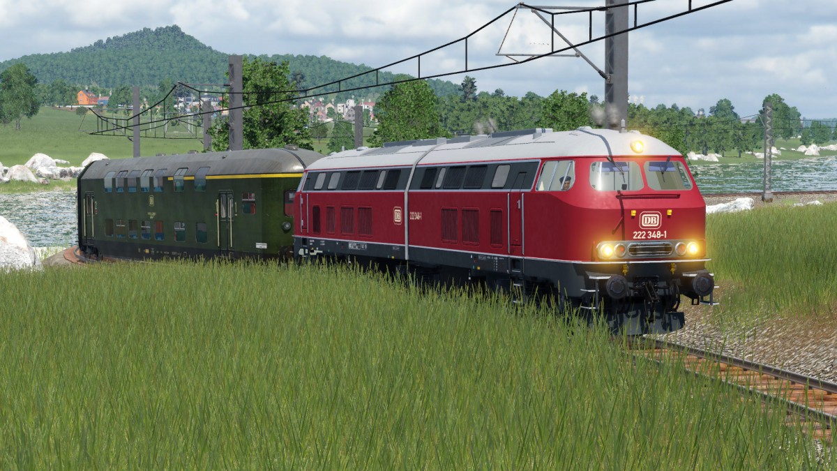 [Mod WIP] Testbetrieb der Baureihe 222 im Rheintal