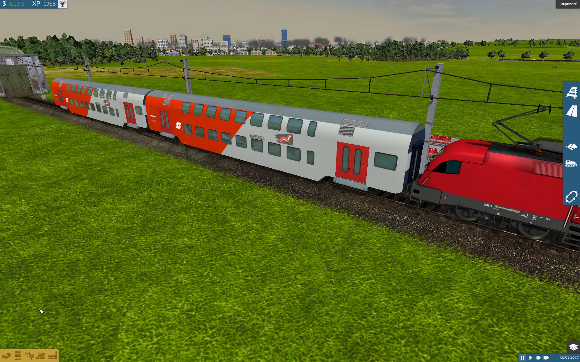 Aus Re 450 mach ÖBB 8633 Doppelstock Wiesel