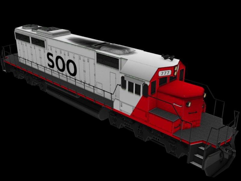 EMD SD40-2 SOO