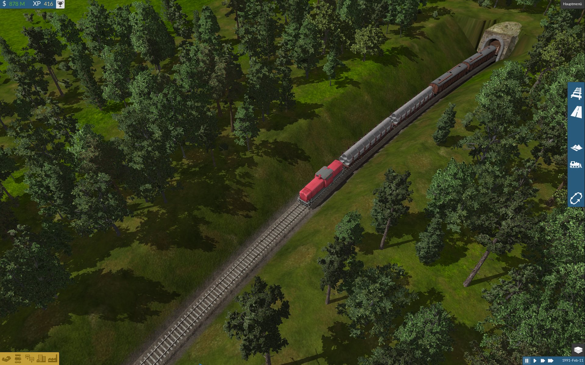 V100 mit Gütern