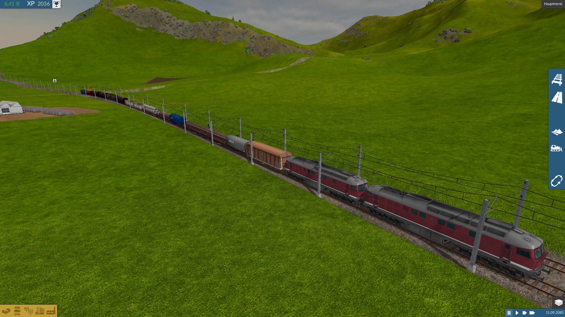 560t mit Volldampf vorraus