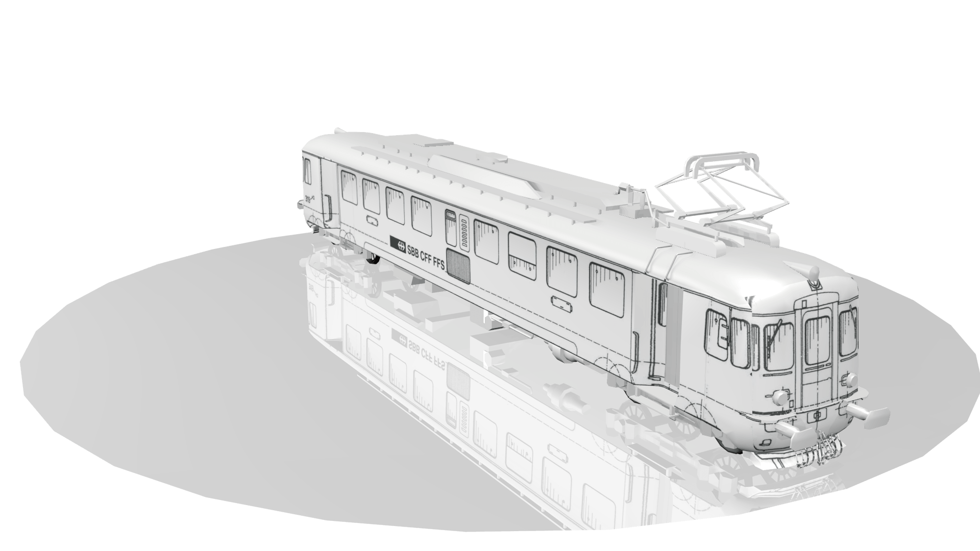 [WIP] RBe 4/4 Triebwagen