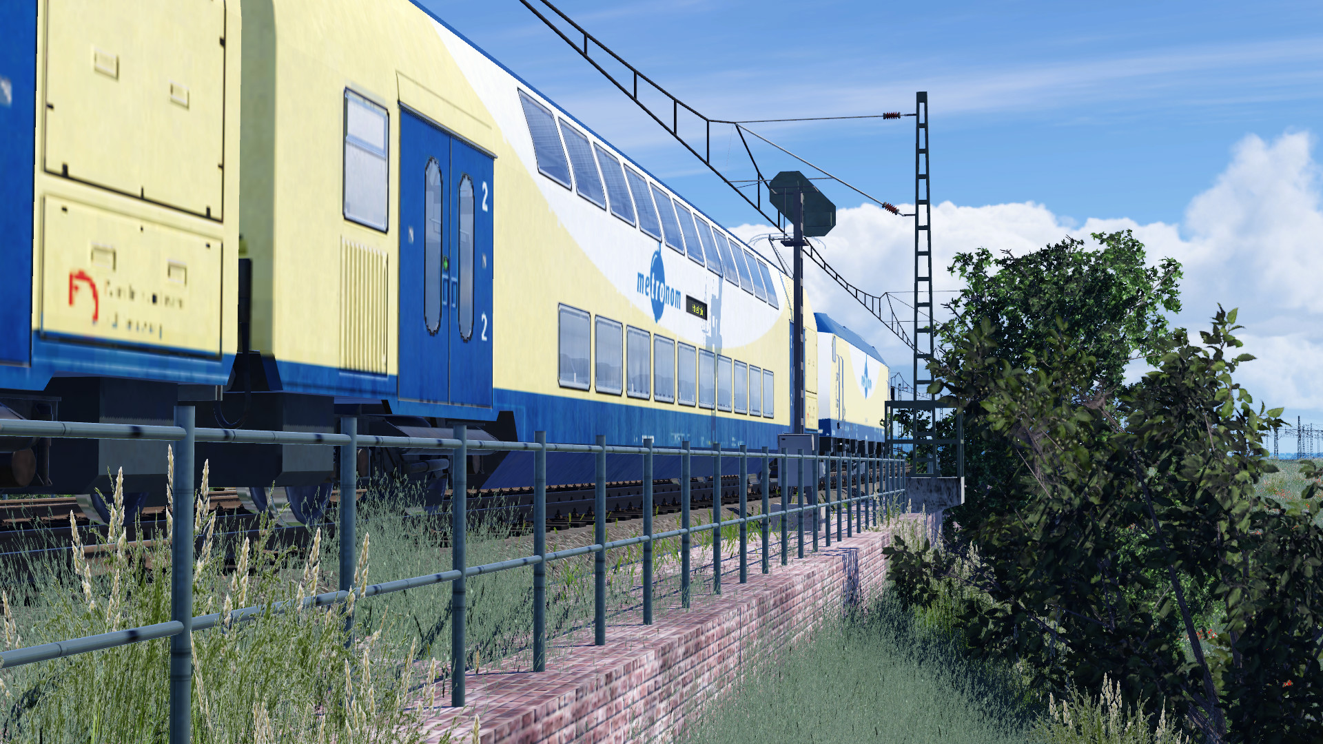 Metronom fährt dahin...