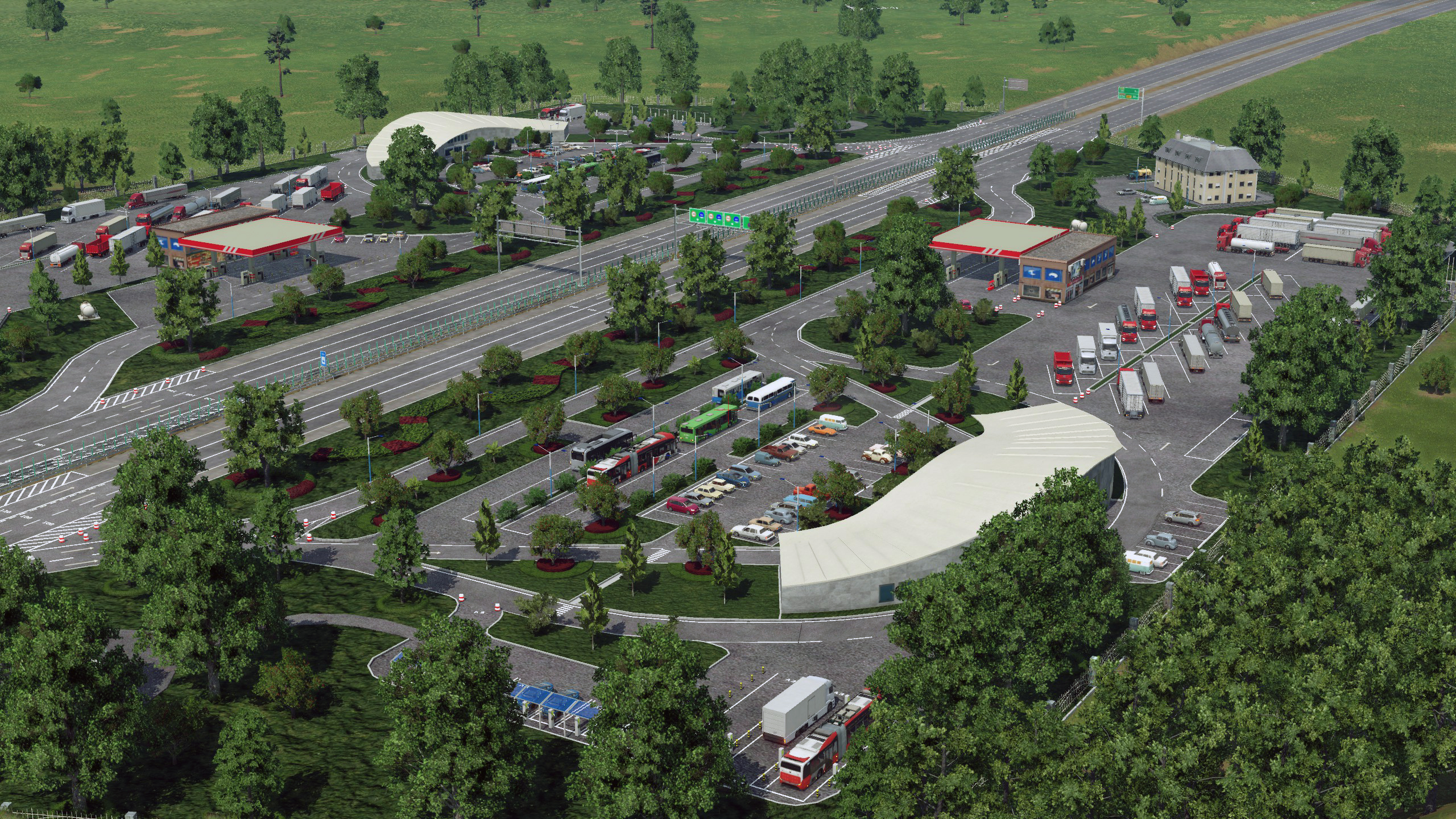 A new toy~~~WIP  (industry + station + garage) (3 -IN- 1)8)