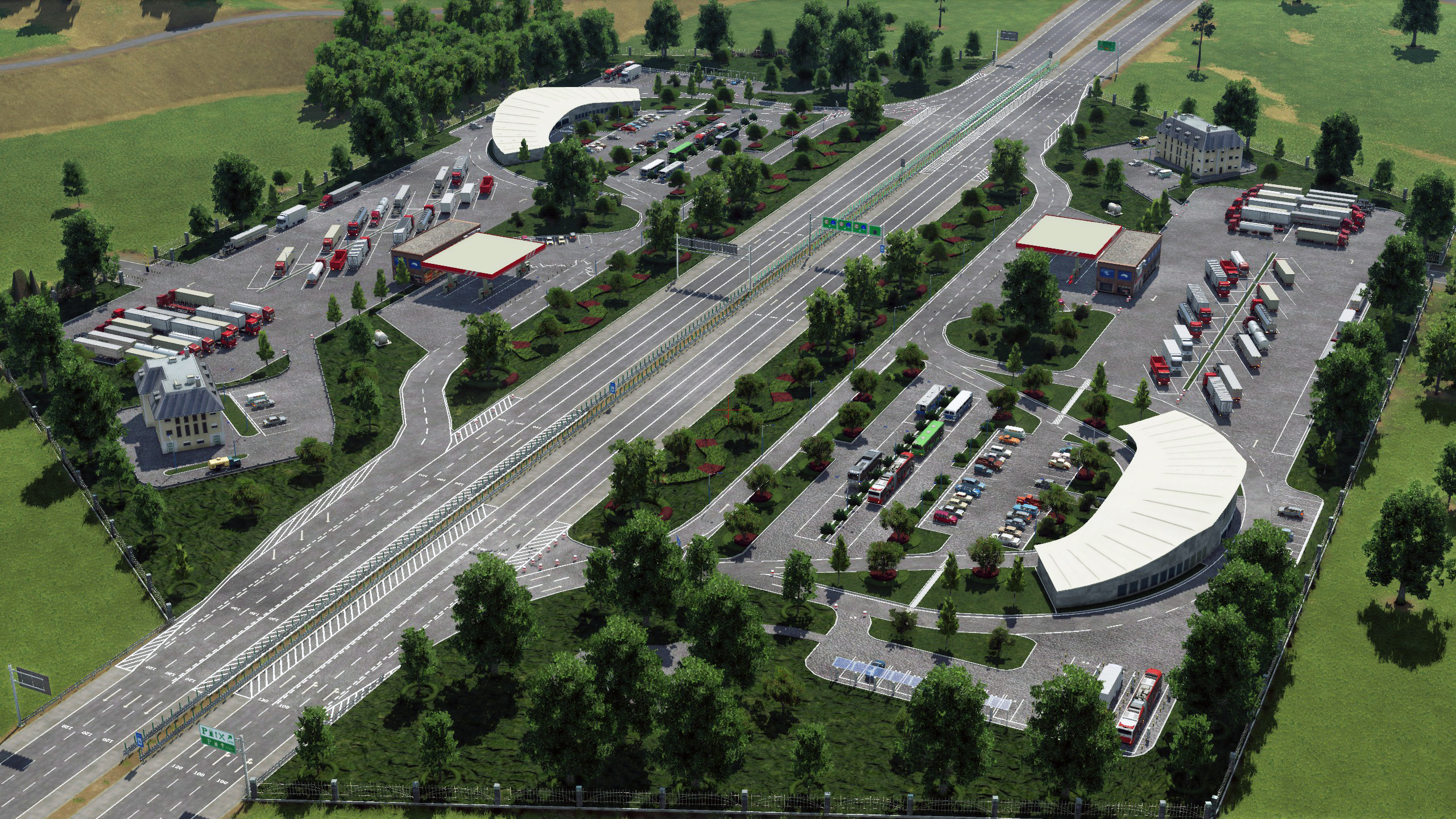 A new toy~~~WIP  (industry + station + garage) (3 -IN- 1)8)