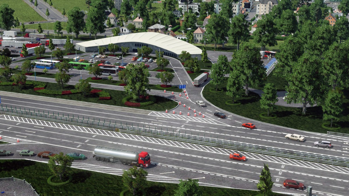 The new expressway service area starts operation~