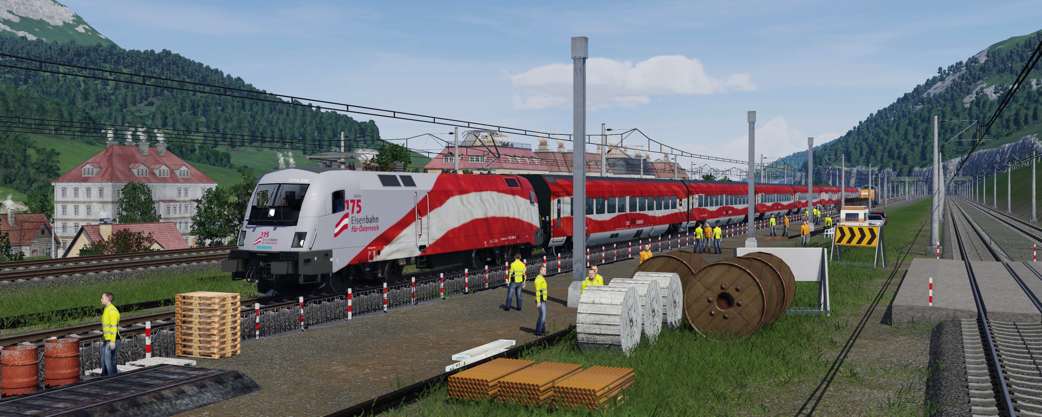 1116 175 Jahre Eisenbahn für Österreich mit RJ