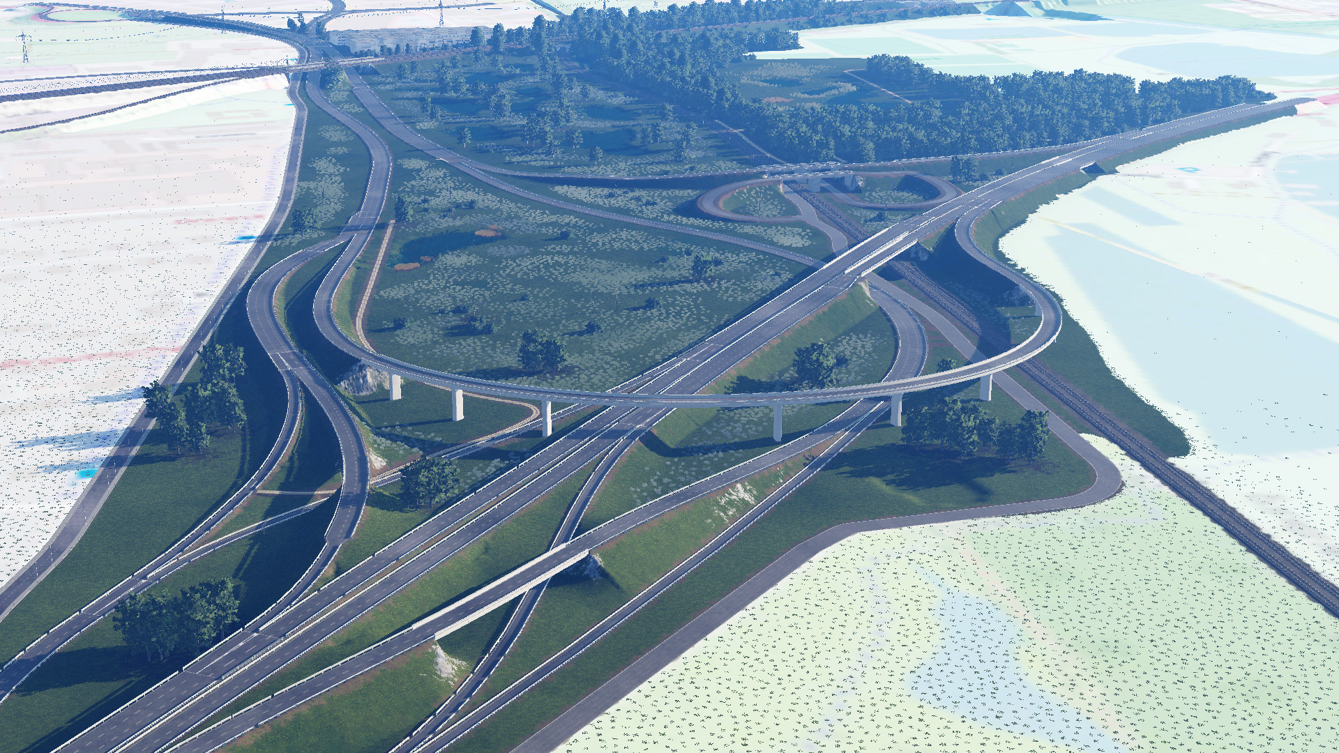 Autobahn-Dreieck